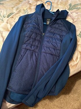 Women’s Tek Gear Navy Hooded Performance Jacket